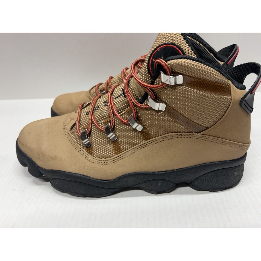 Nike Air Jordan Winterized 6 Rings Rocky Tan Varsity Red FV3826-202 Size 11